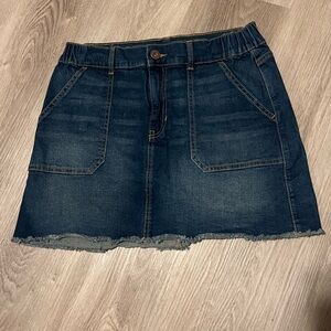 NOBO Dark Blue Denim Mini Skirt